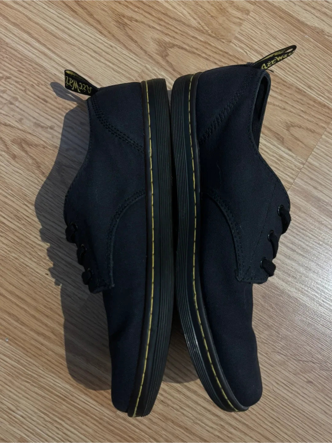Dr. Martens Black Canvas Shoes - UA image indicator(2)