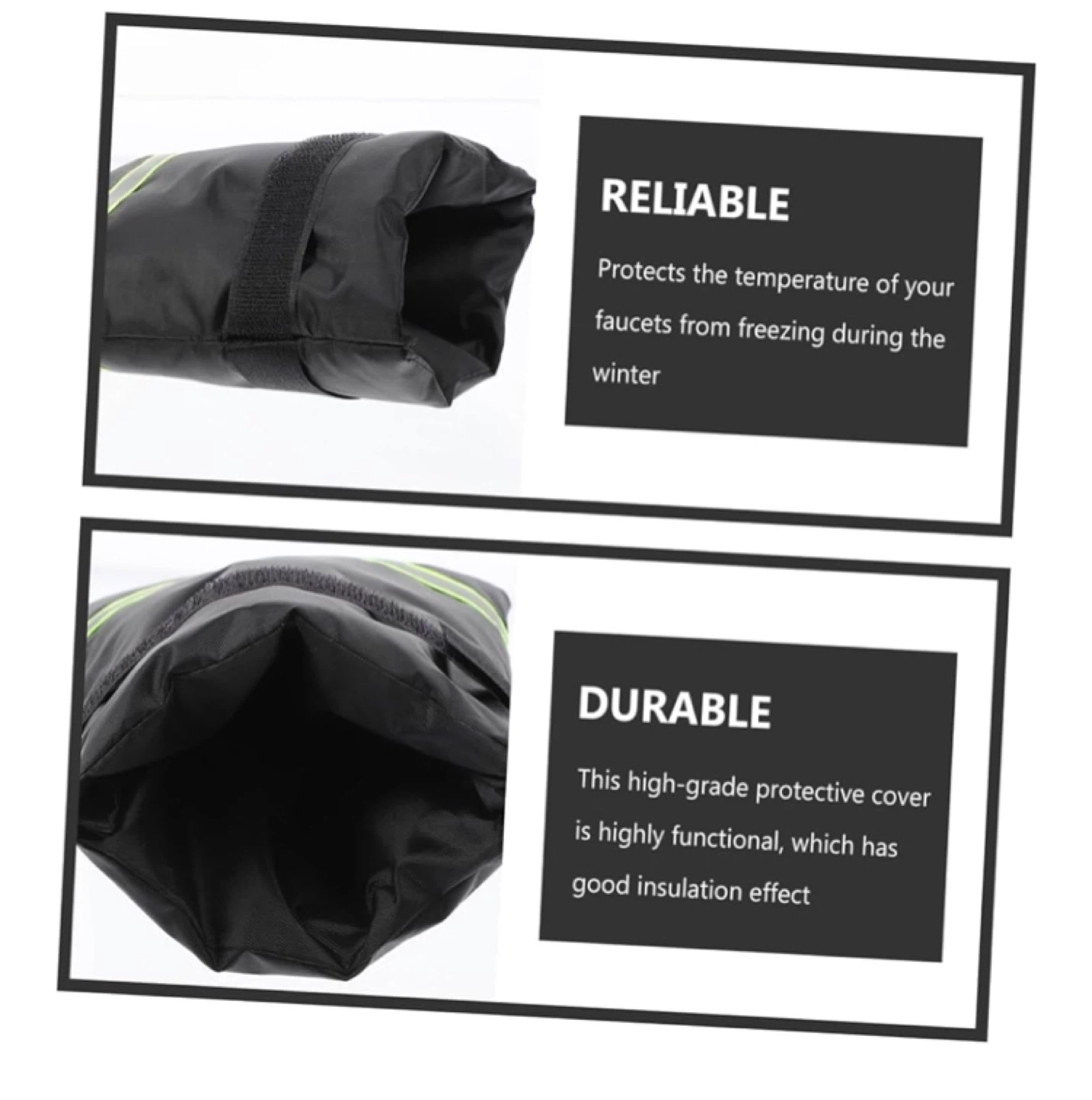 Delswin Faucet Cover - Black🧡 - photo 2