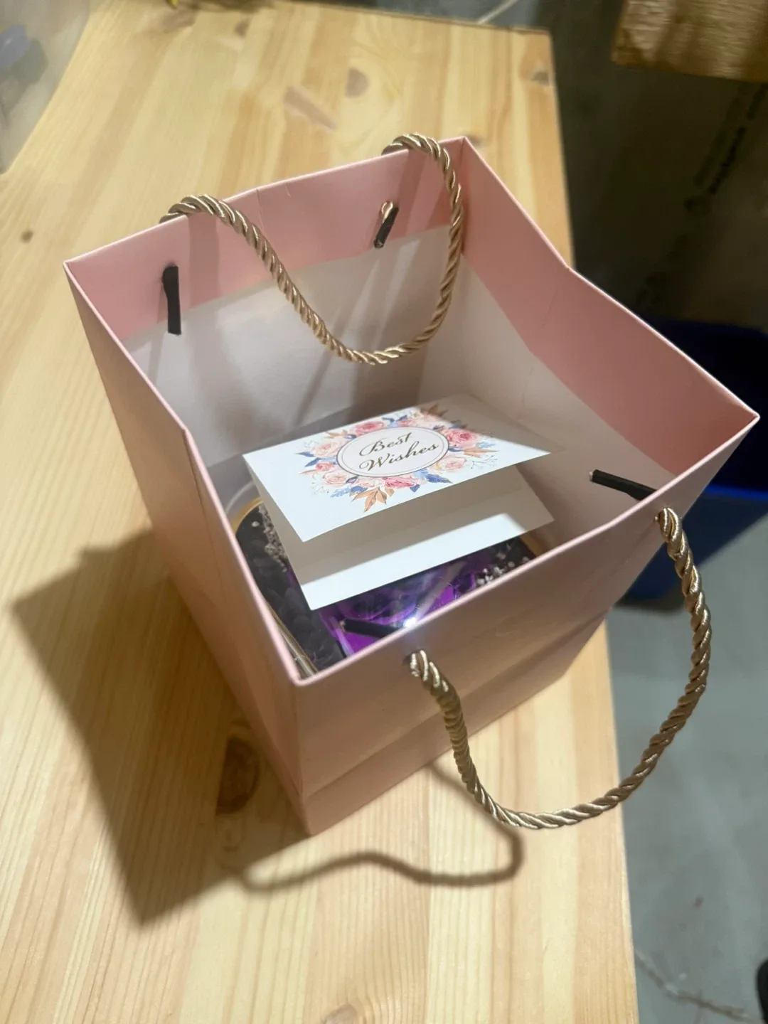 New! Gift Box Preserved Real Rose + Necklace + Letter + Gift Bag image indicator(10)