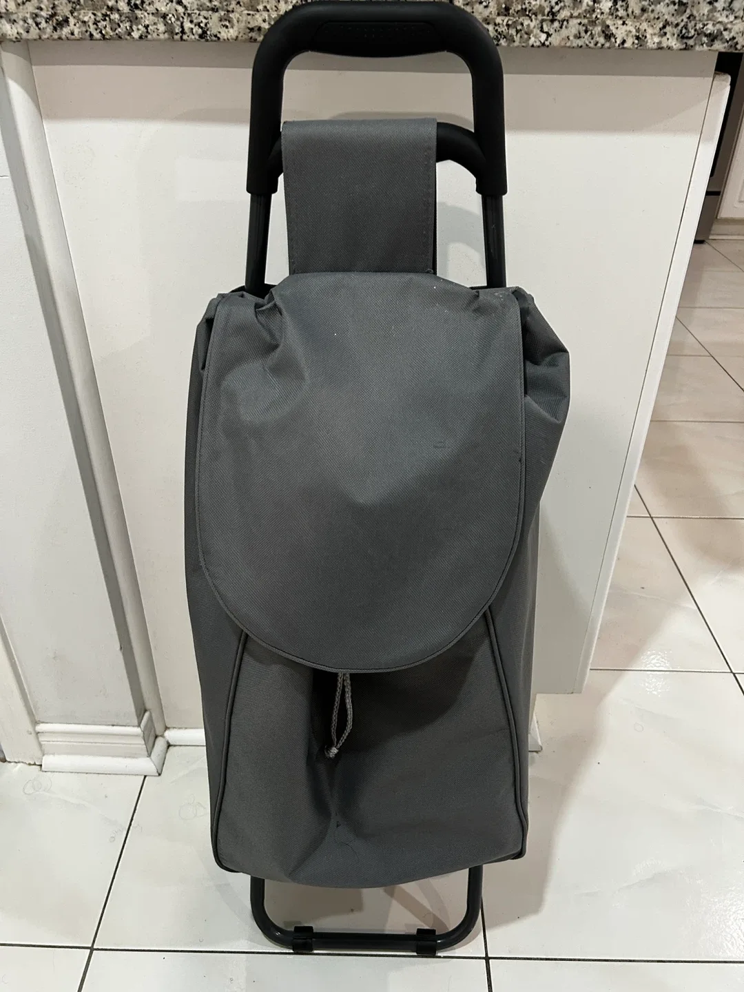 Grey Shopping Trolley Cart thumbnail