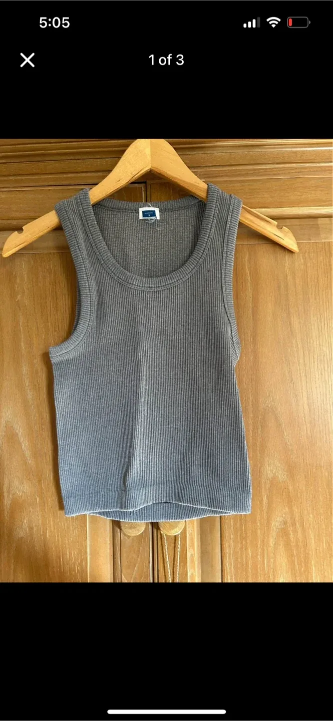 Old Navy Seamless Ribbed Tank Top - Size S thumbnail