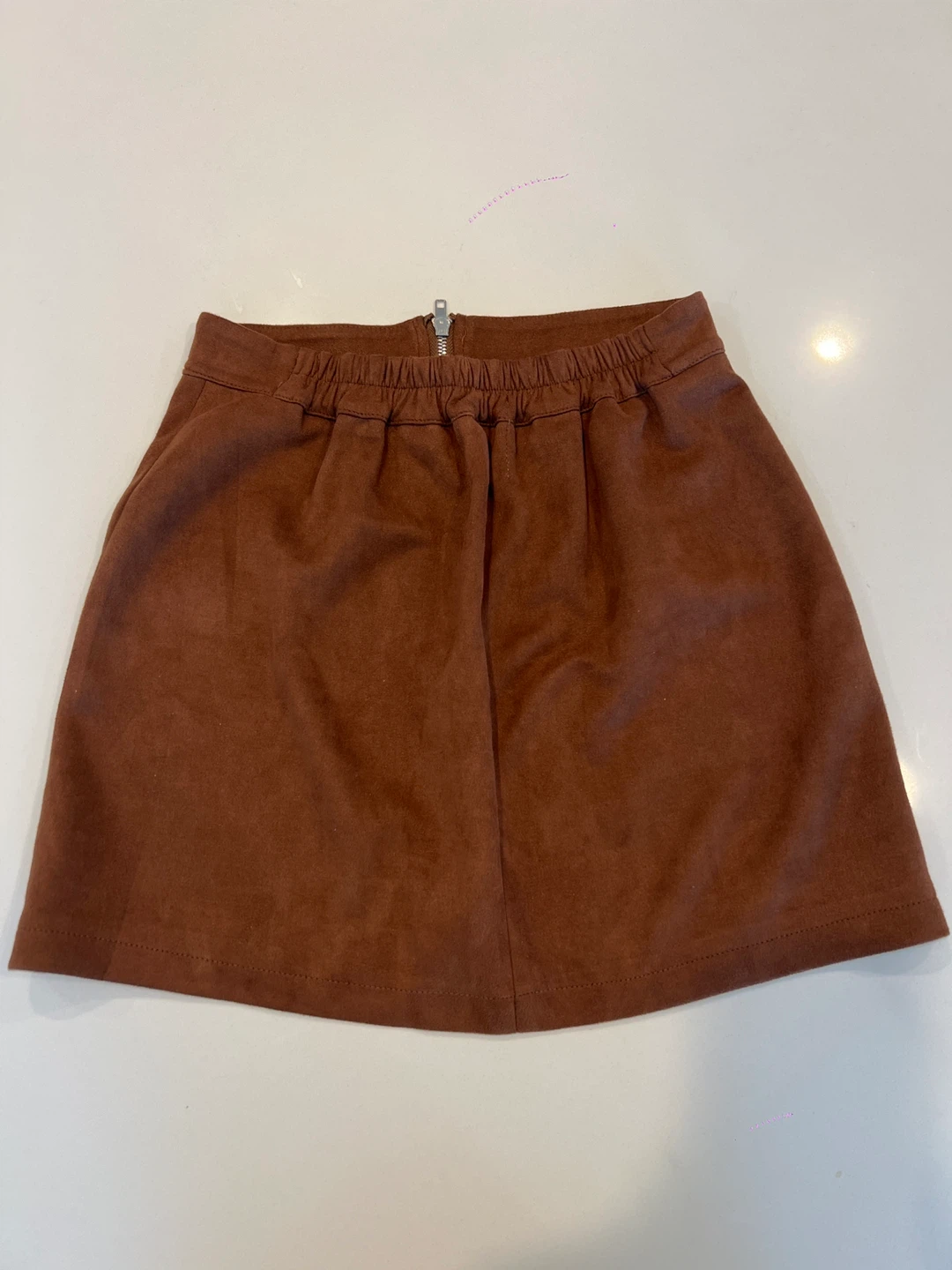 RENANA Brown Mini Skirt