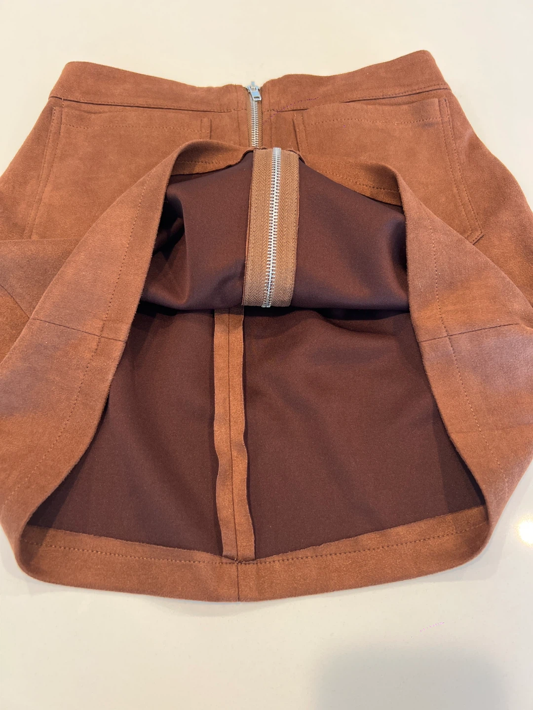 RENANA Brown Mini Skirt - photo 4