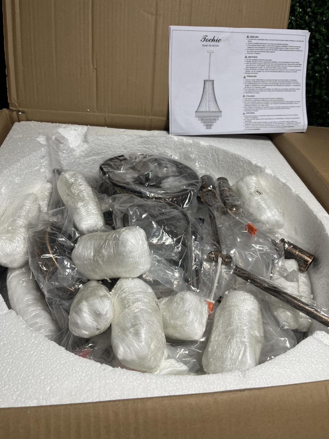 Tochic Crystal Chandelier - New in Box - photo 4