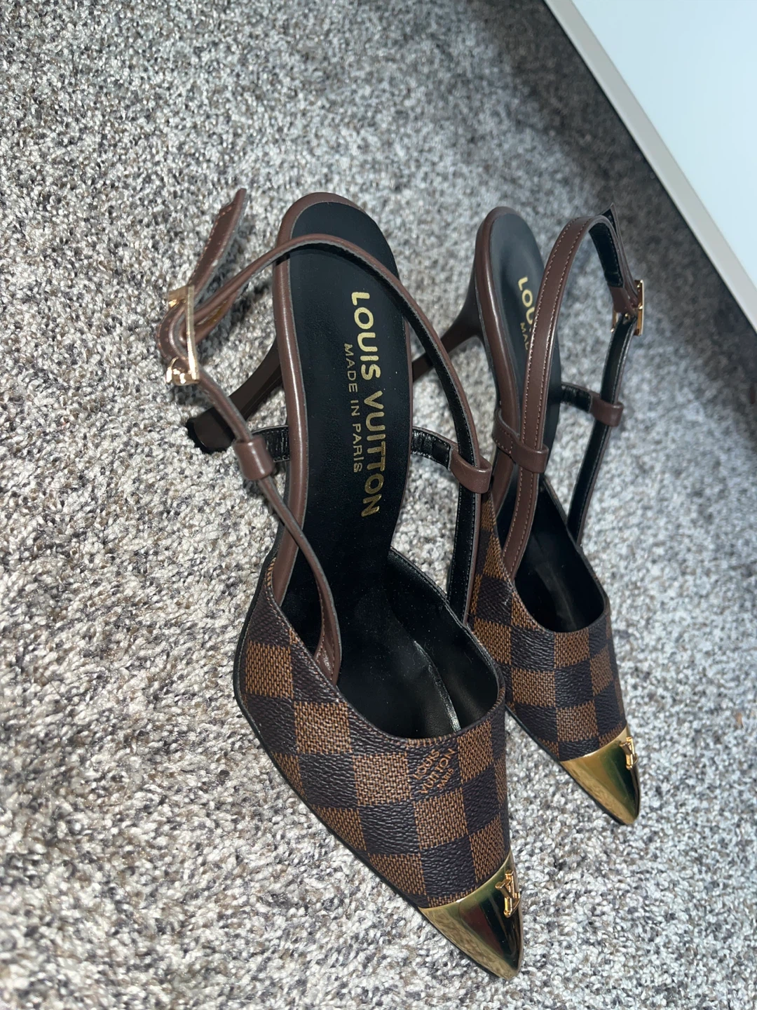 Louis Vuitton Brown leather Heels $310 - photo 3