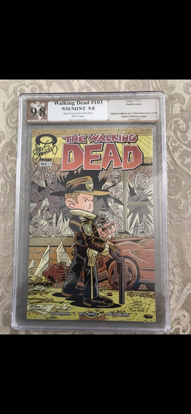The Walking Dead #103 NM/MINT 9.8 thumbnail