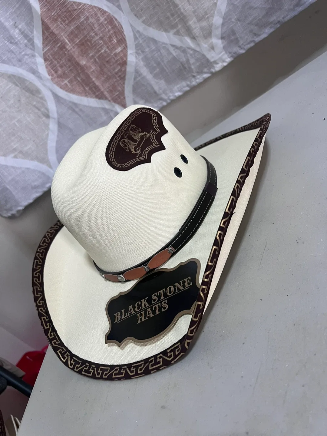 El Mayor Hats Brown Cowboy Hat Size M image indicator(3)