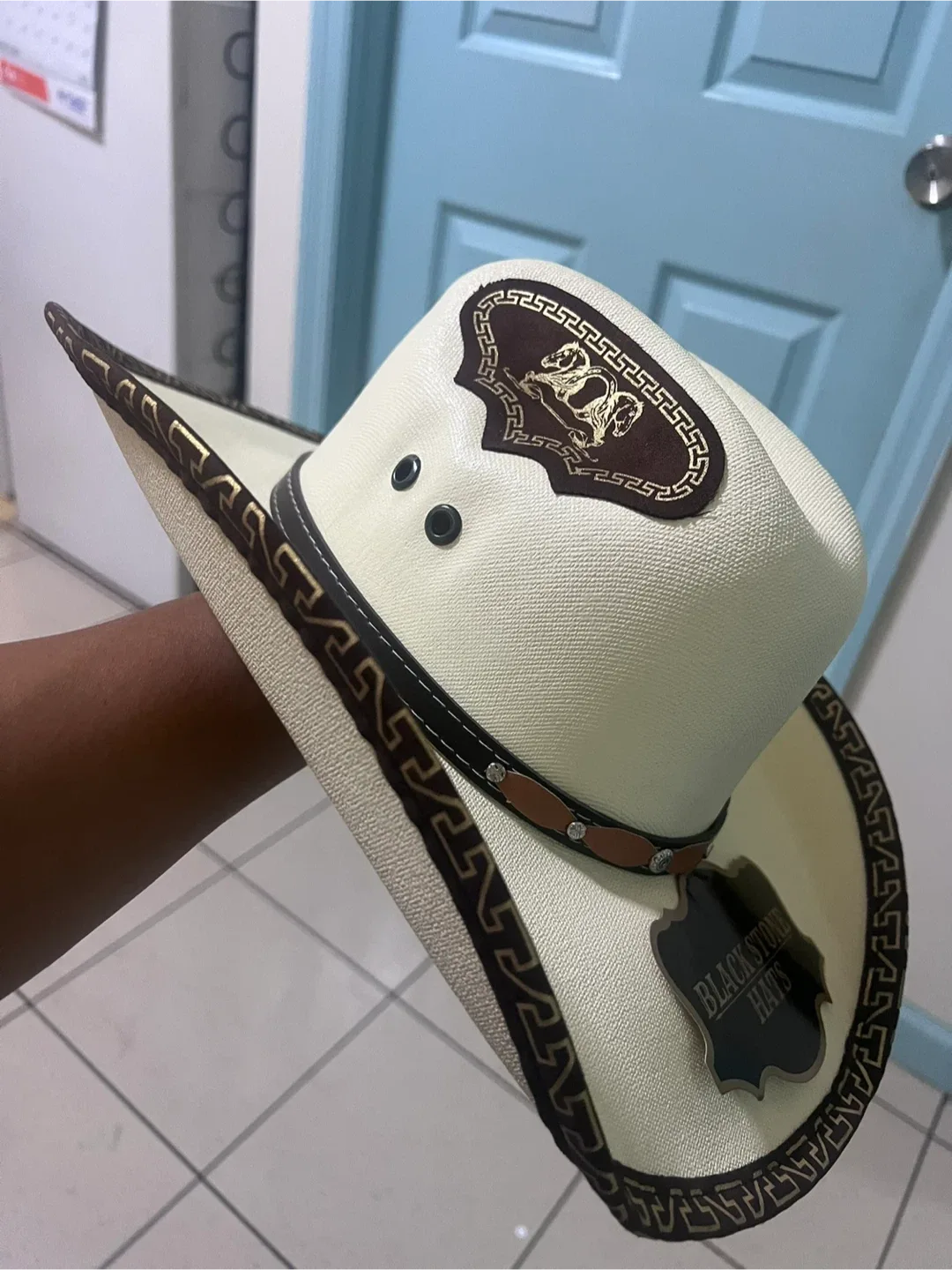 El Mayor Hats Brown Cowboy Hat Size M image indicator(5)