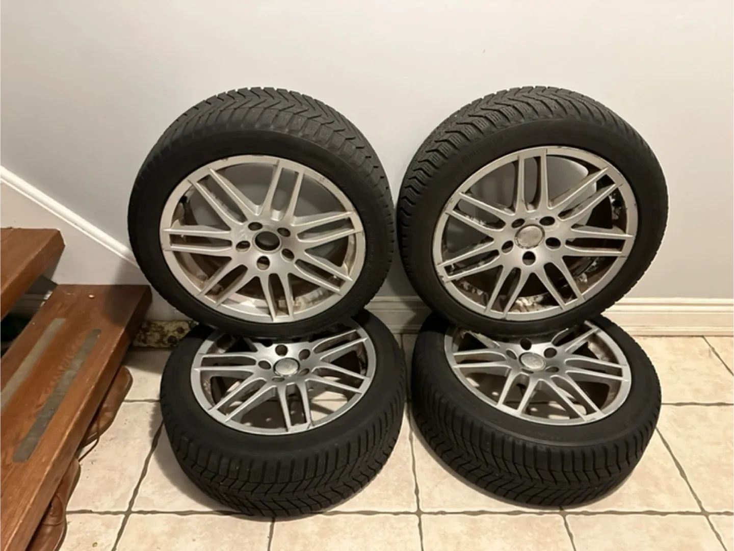 Audi rims with Continental tires - 225/45 R17 image indicator(7)
