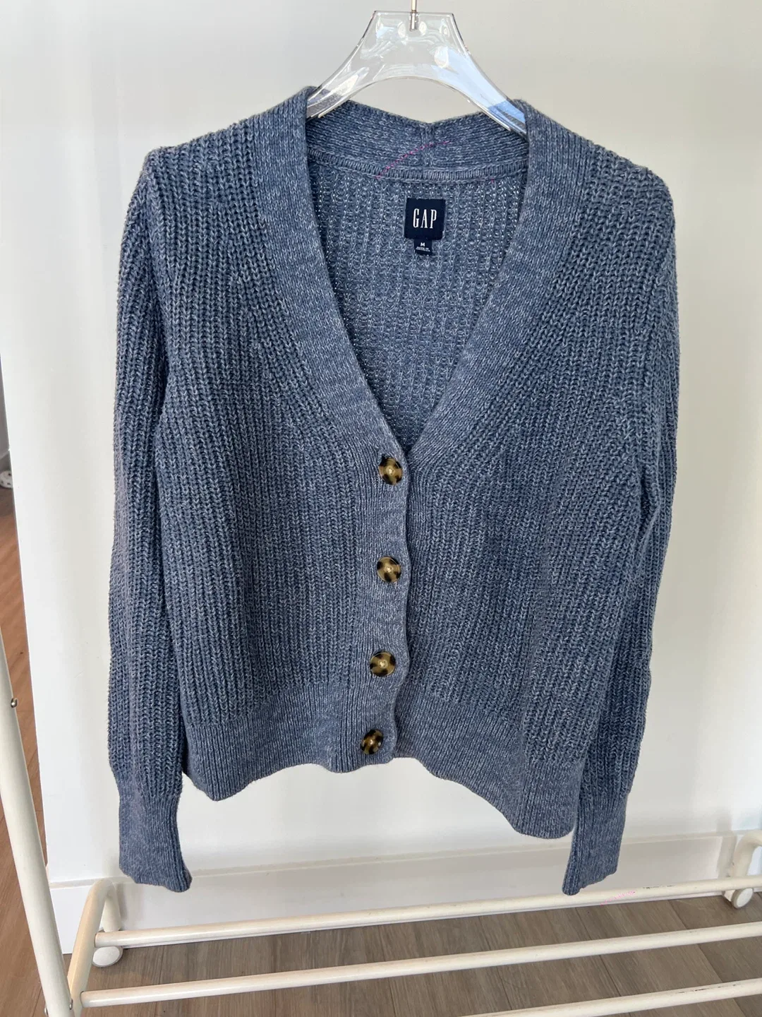 GAP Blue Cardigan - Size M thumbnail