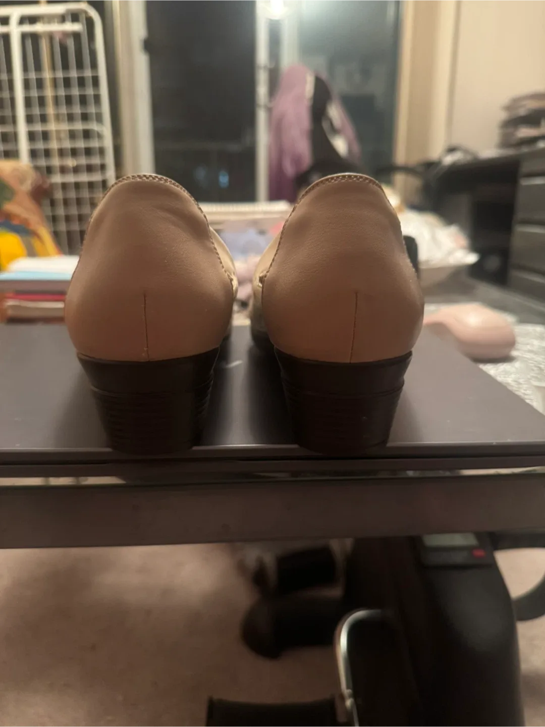 Sandqway Beige Leather Flats - Size 40 EU or 8.5 to 9 US image indicator(4)