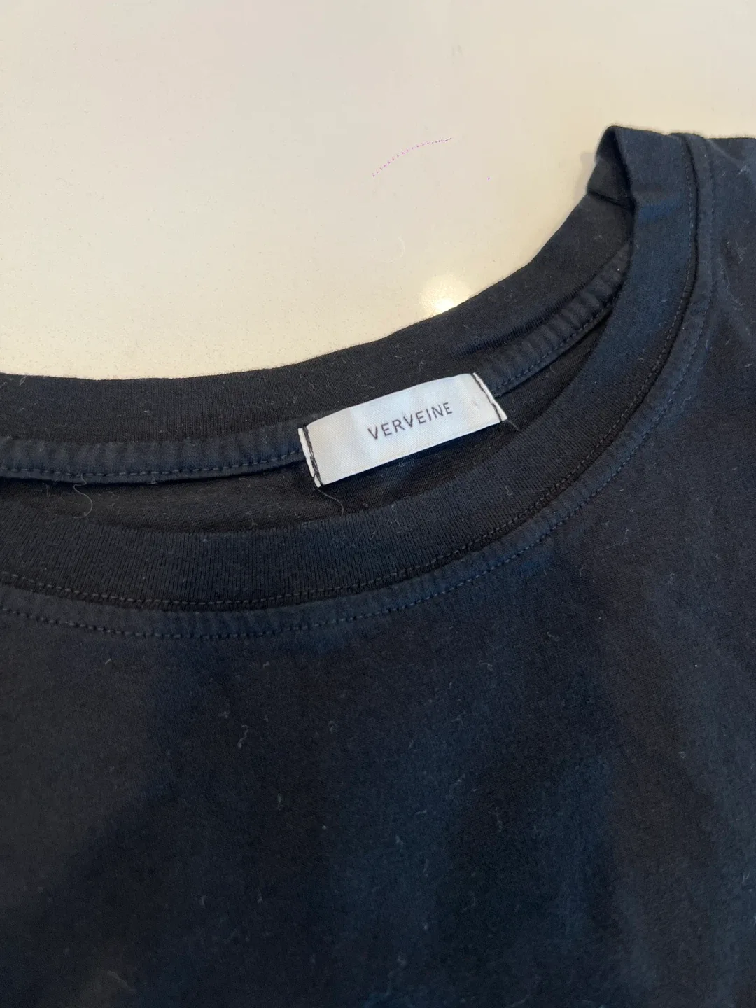 Verveine Black Crop Top image indicator(2)