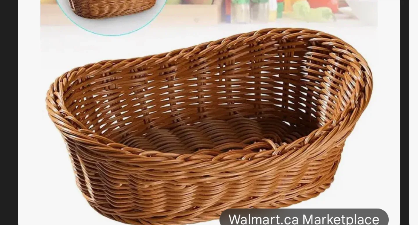 Woven Brown Basket🧡