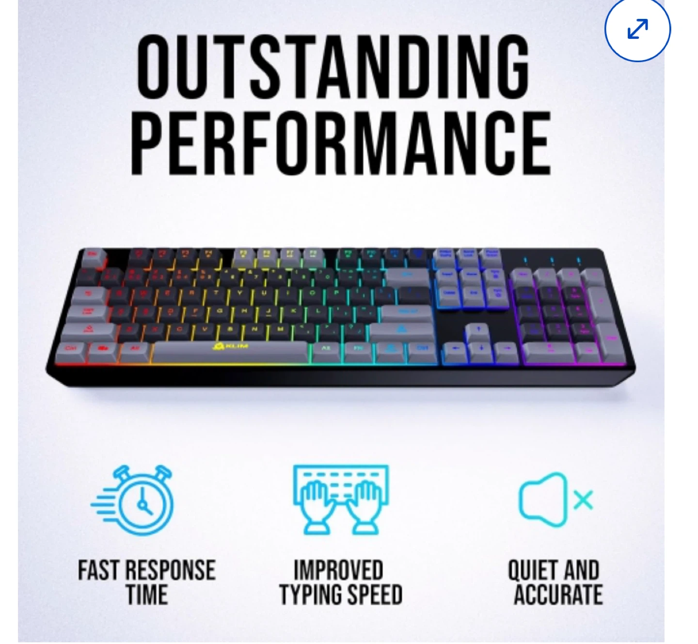 KLIM Wireless Keyboard - photo 5