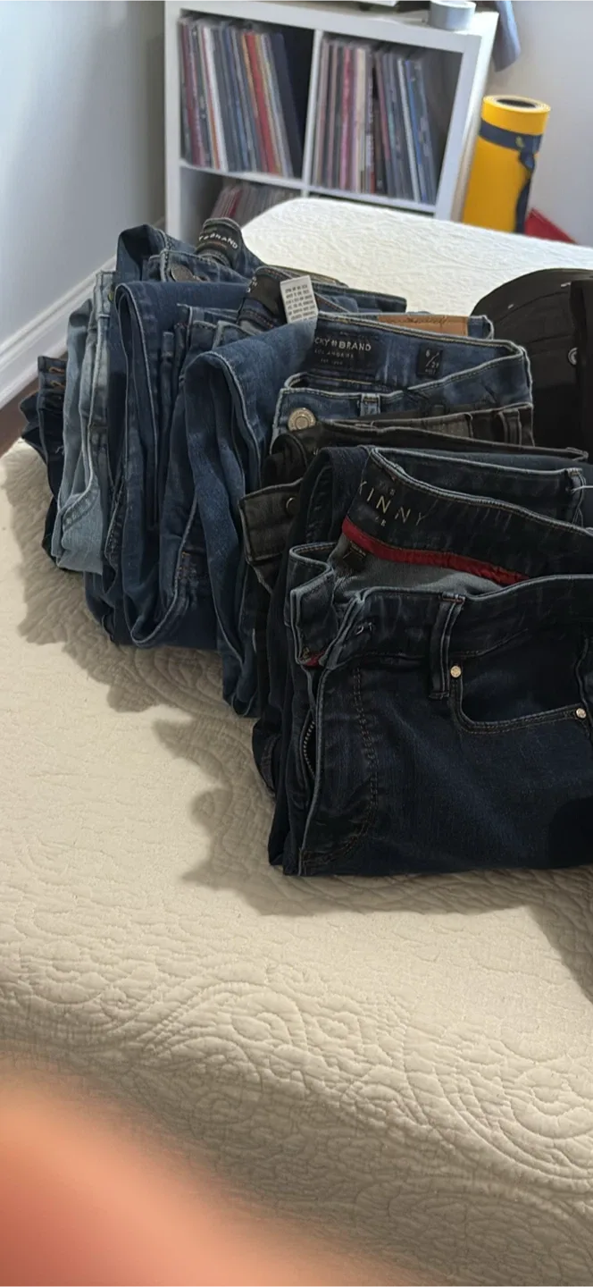 Mixed Clothing Lot - Jeans, Tops, Shoes image indicator(3)