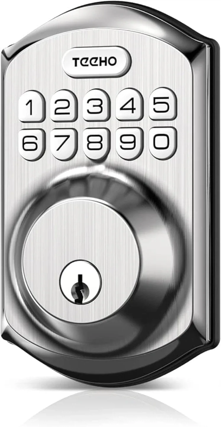 TECHO TEE001 Keypad Digital Deadbolt - Keyless Entry image indicator(7)