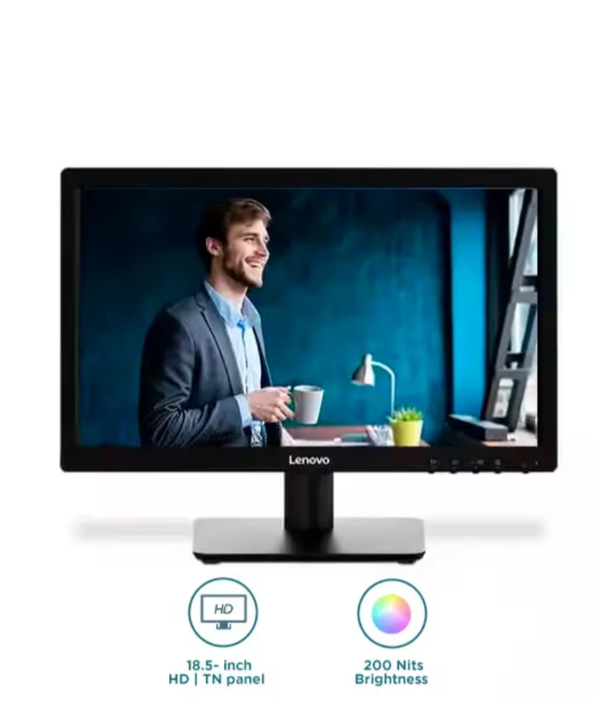 Lenovo Monitor - 18.5 inch HD - photo 2