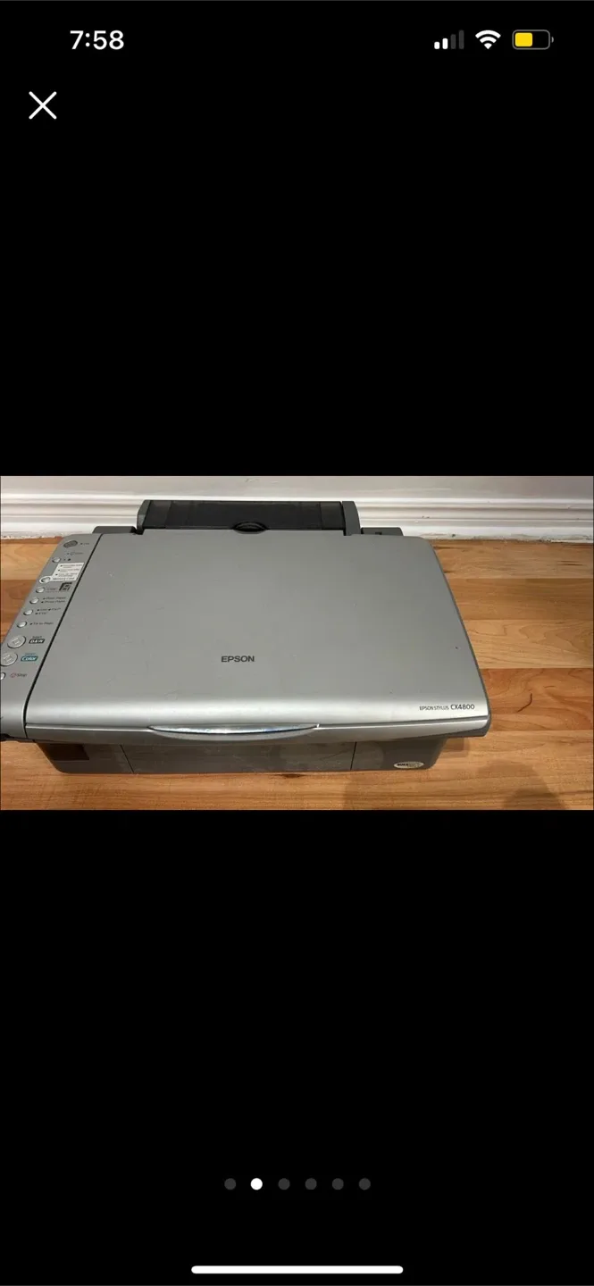 Epson Stylus CX4600 Printer image indicator(2)