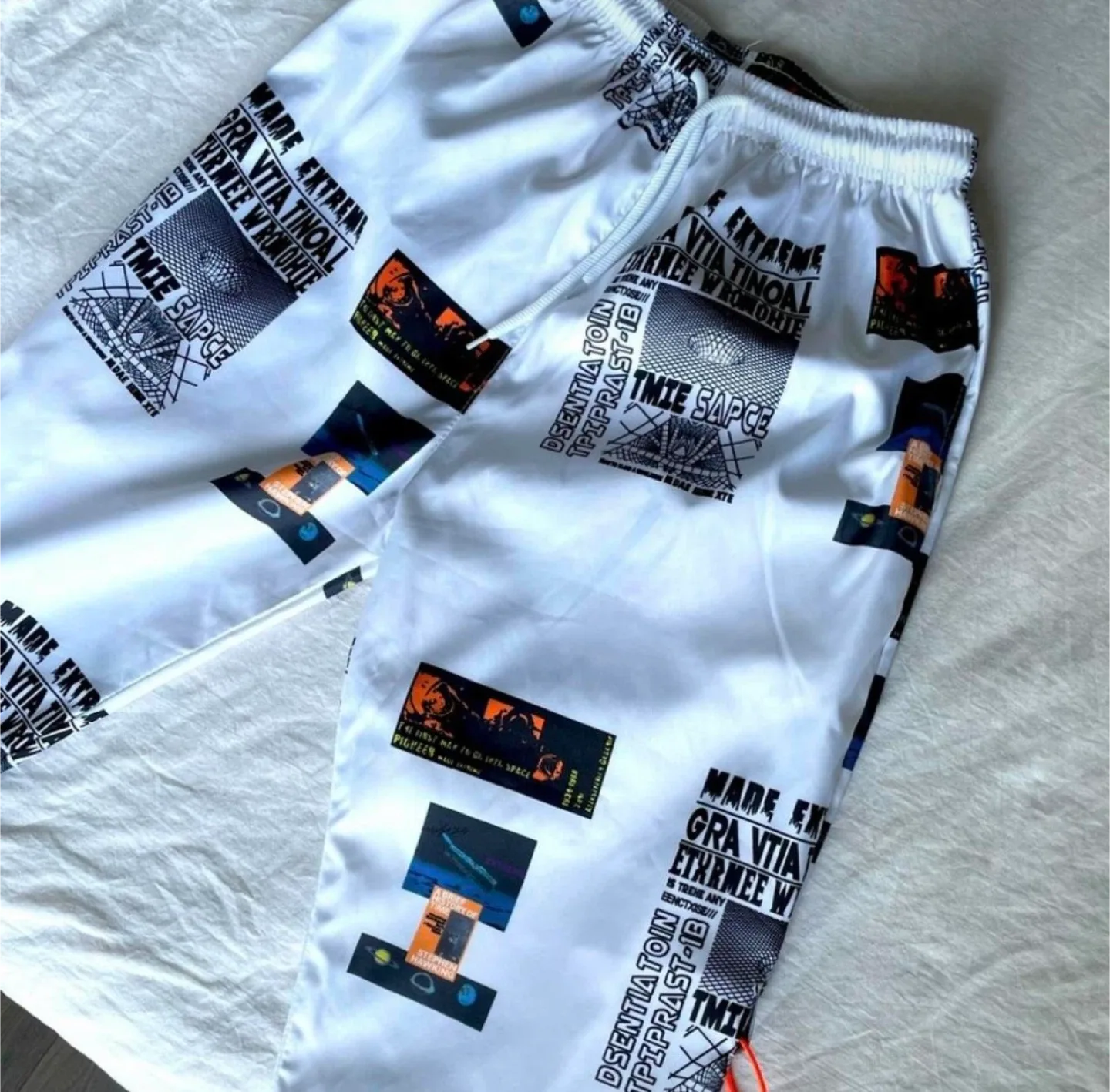 White Casual Pants 💛NEW image indicator(2)