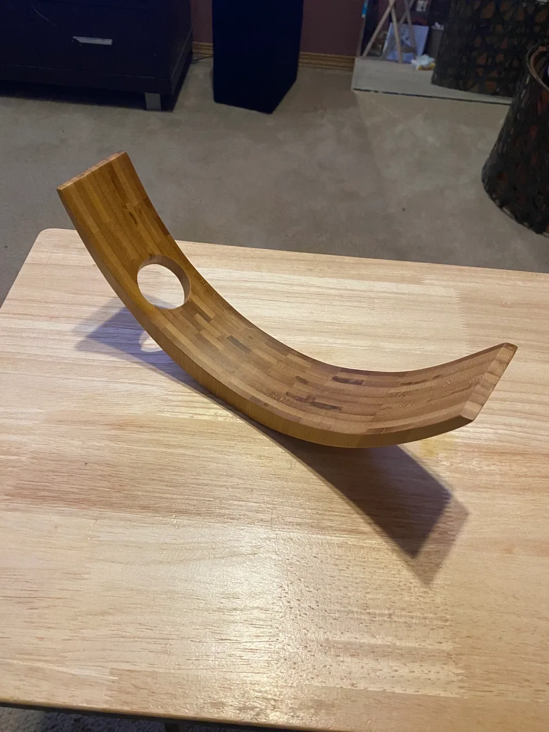🧡 Wooden Wine Bottle Holder image indicator(2)