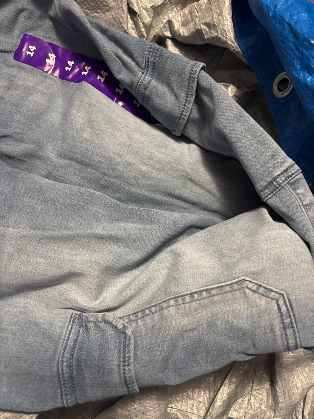 Buffalo David Bitton High-Rise Cargo Skinny Jeans - Size 14 - photo 4