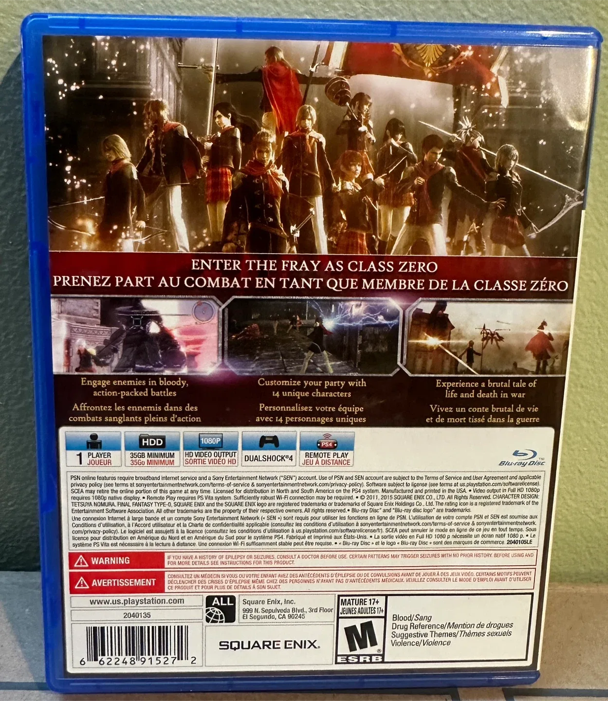 Final Fantasy Type-0 HD Day One Edition PS4 image indicator(3)