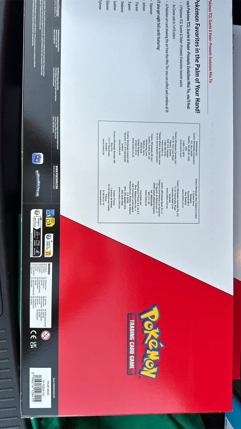 Pokémon TCG Scarlet & Violet Tin 8-Pack image indicator(2)