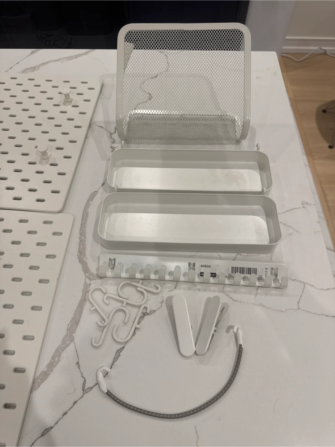 2x IKEA Skadis Pegboard with Accessories 🧡 - photo 2