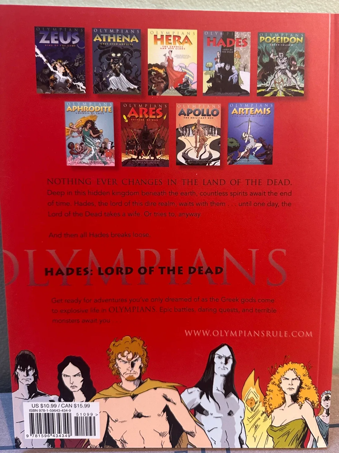 Olympians: Hades: Lord of the Dead by George O'Connor image indicator(2)