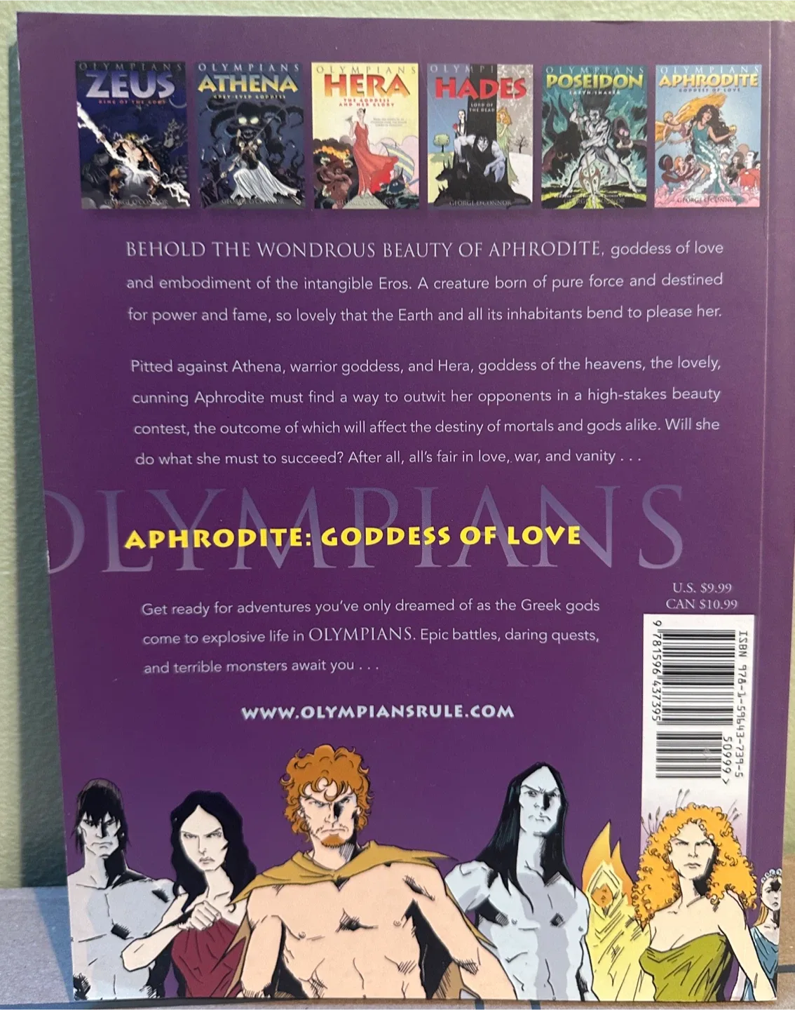 Olympians: Aphrodite, Goddess of Love by George O'Connor image indicator(2)