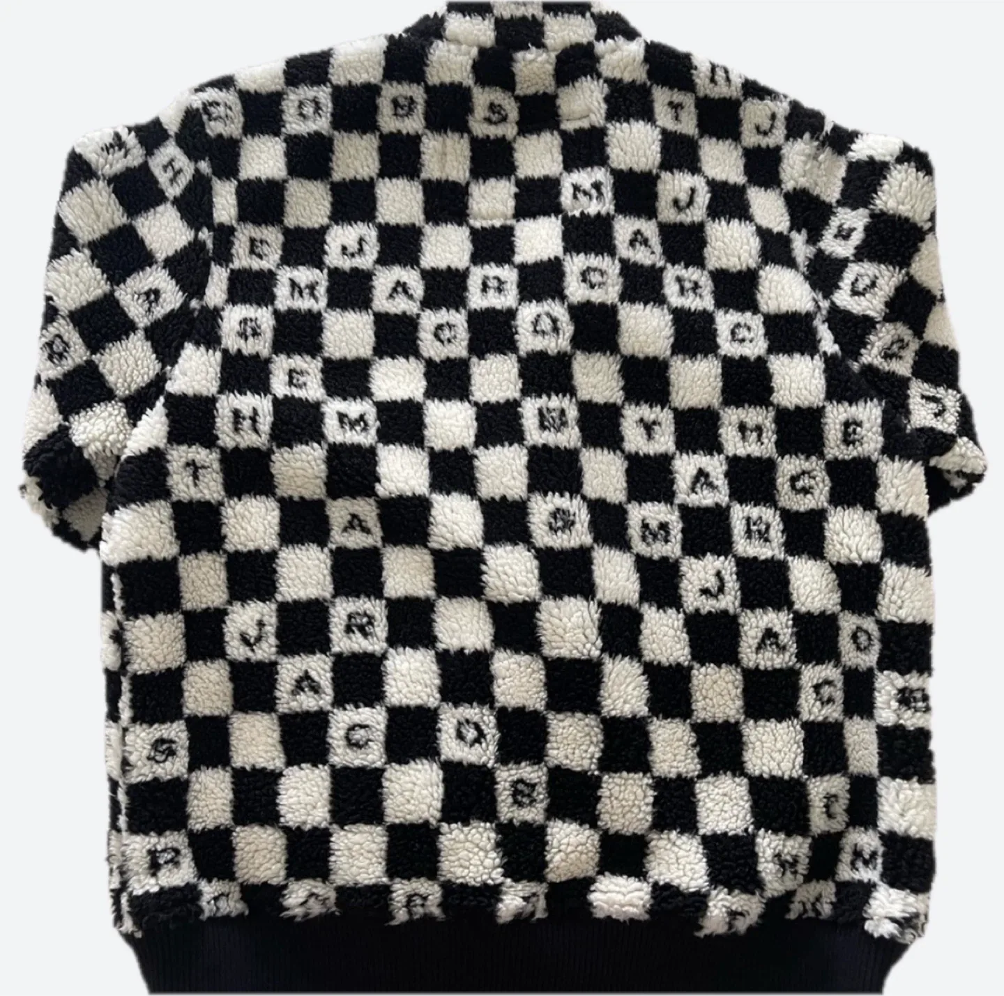 Marc Jacobs The Fleece Checkerboard Jacket - XS image indicator(2)