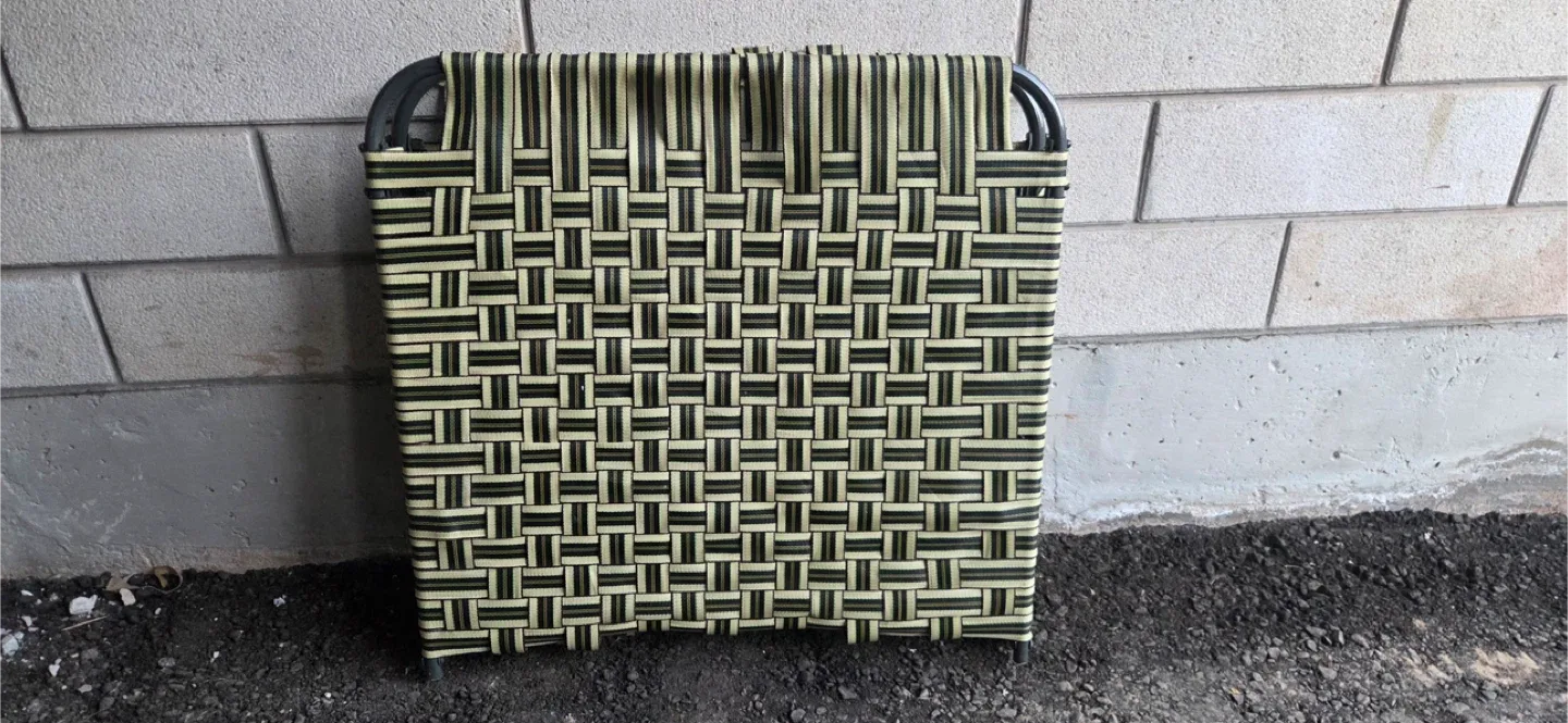 Folding Woven bed - Lightweight & Portable image indicator(2)