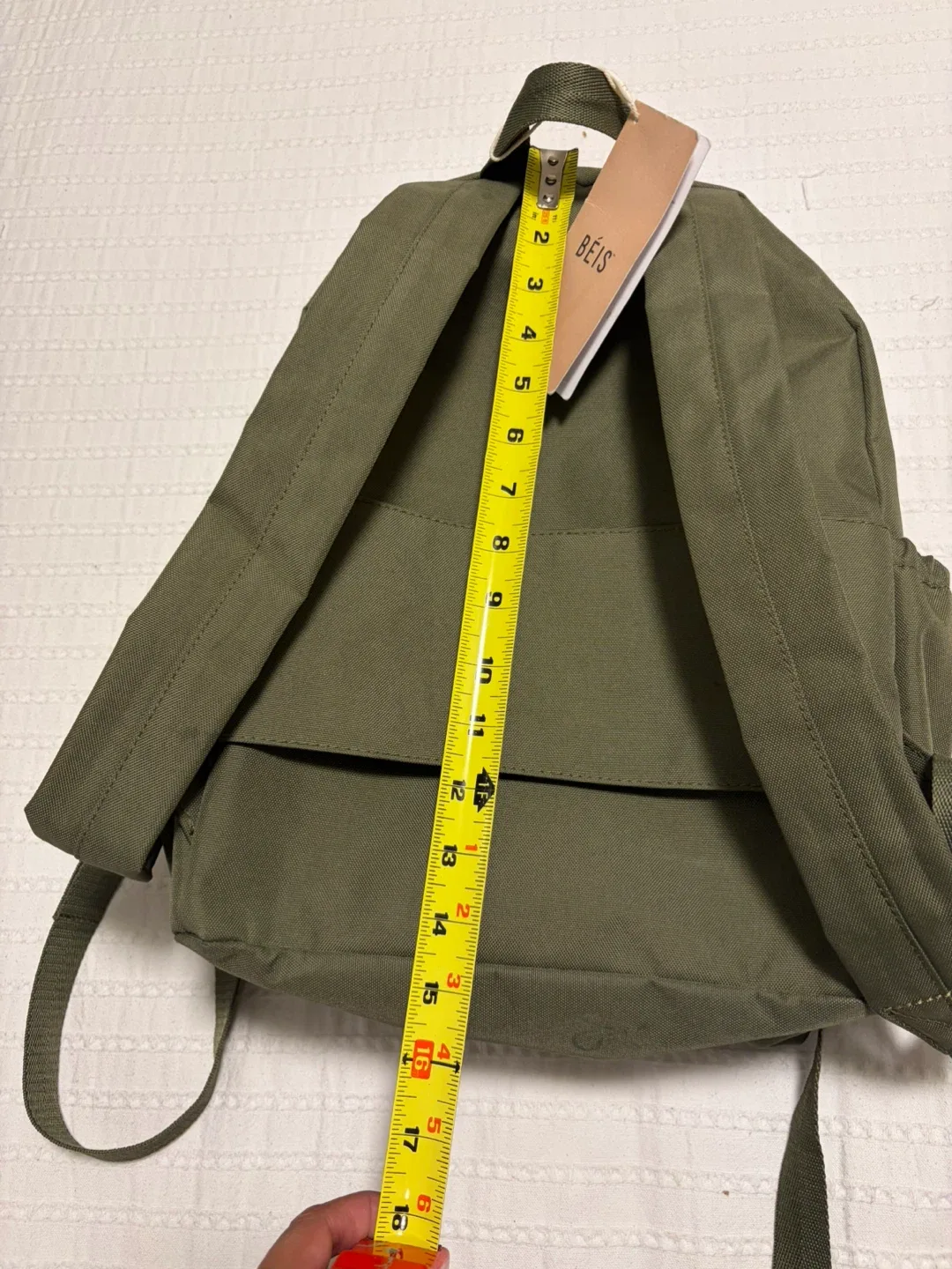 BÉIS The Travel Backpack in Olive image indicator(4)