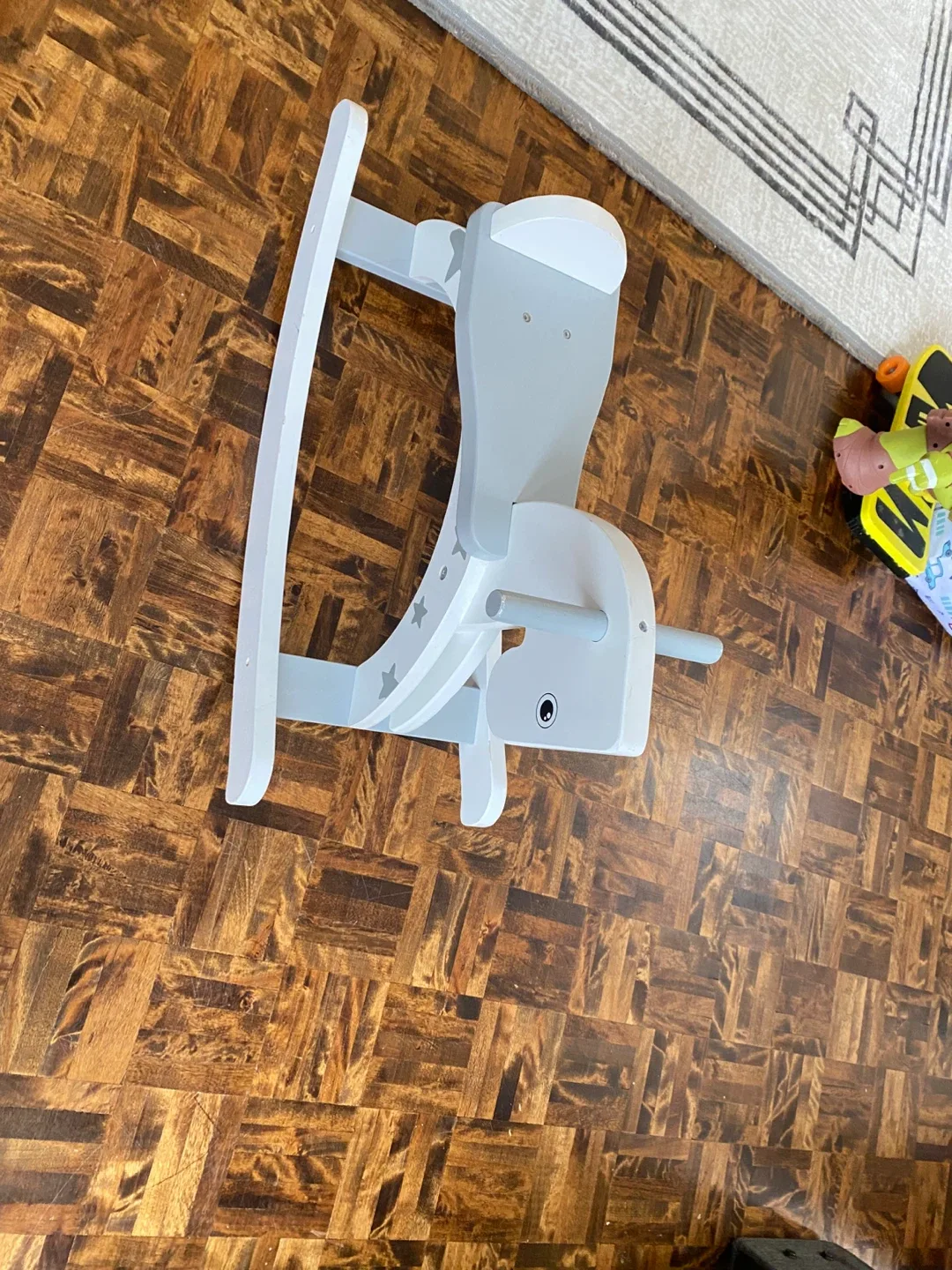 Rocking Horse - Grey & White image indicator(3)