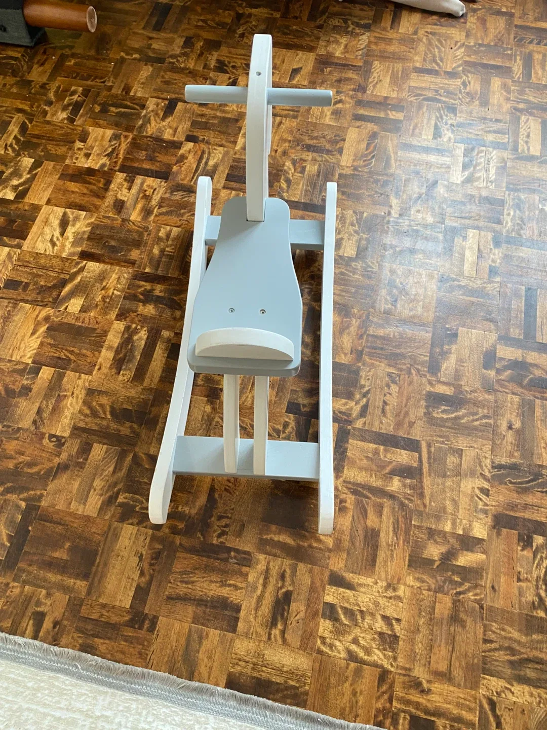 Rocking Horse - Grey & White image indicator(4)