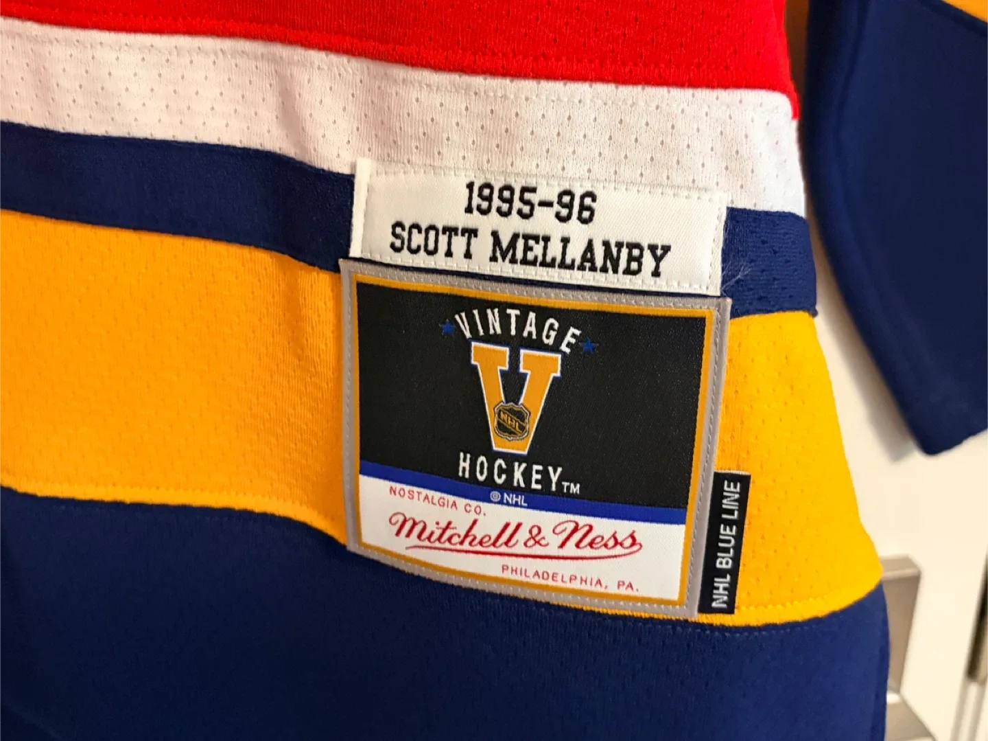 Mitchell & Ness Florida Panthers Scott Mellanby Jersey Small image indicator(5)