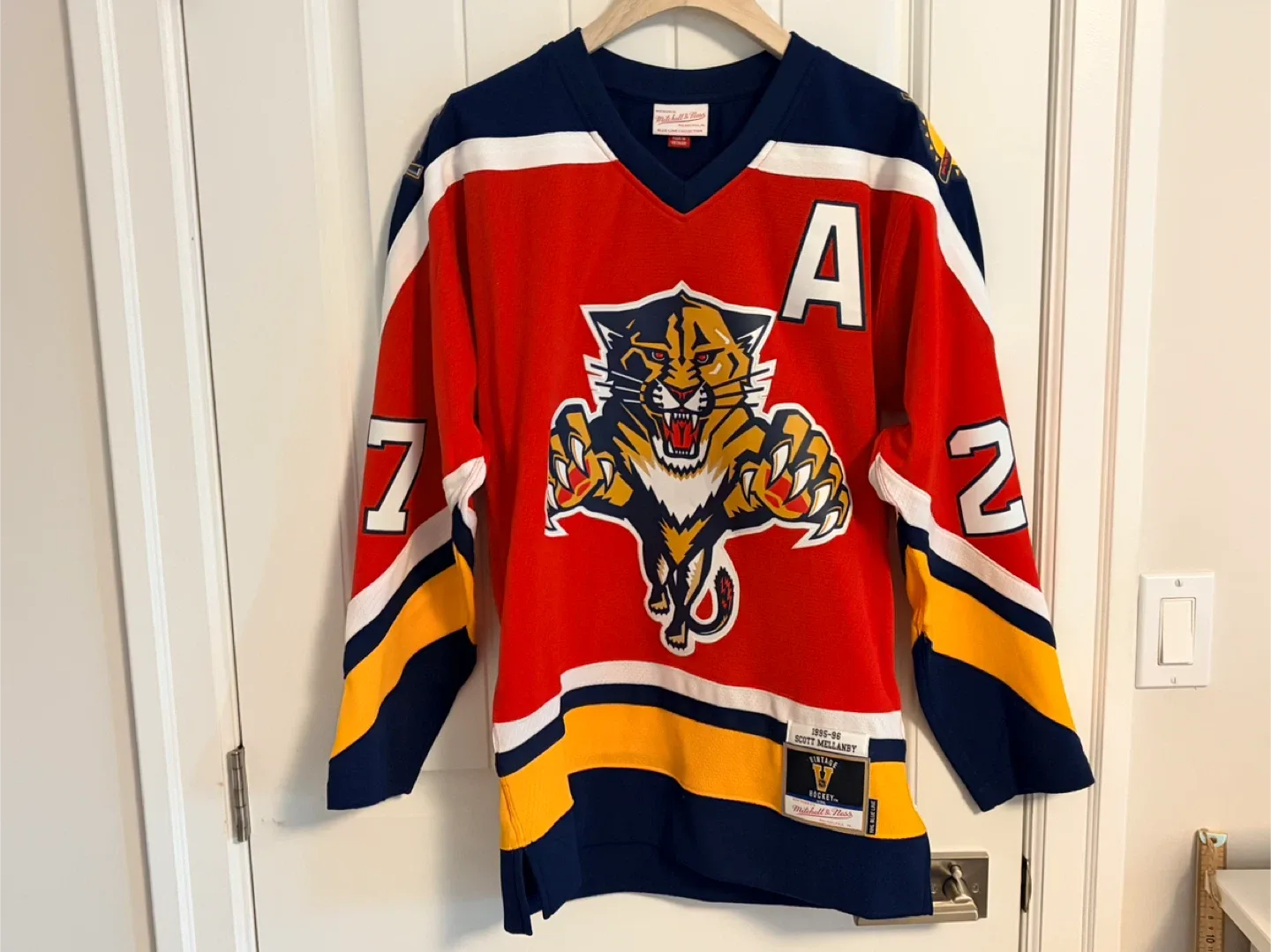 Mitchell & Ness Florida Panthers Scott Mellanby Jersey Small image indicator(3)