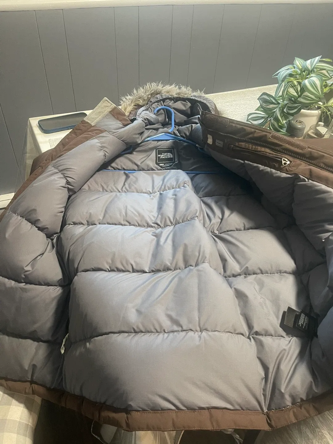 The North Face Brown Down Parka image indicator(3)