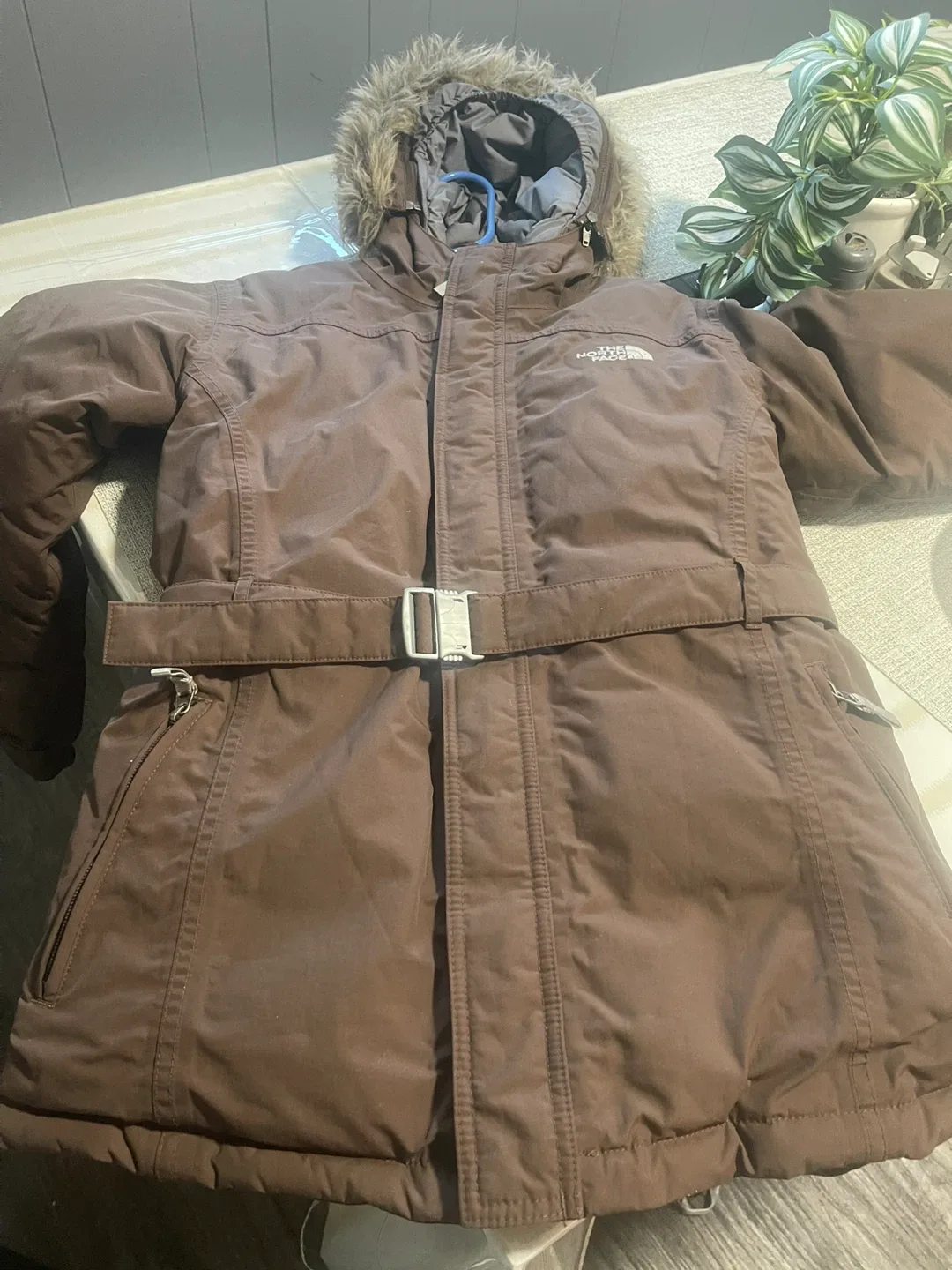 The North Face Brown Down Parka image indicator(2)