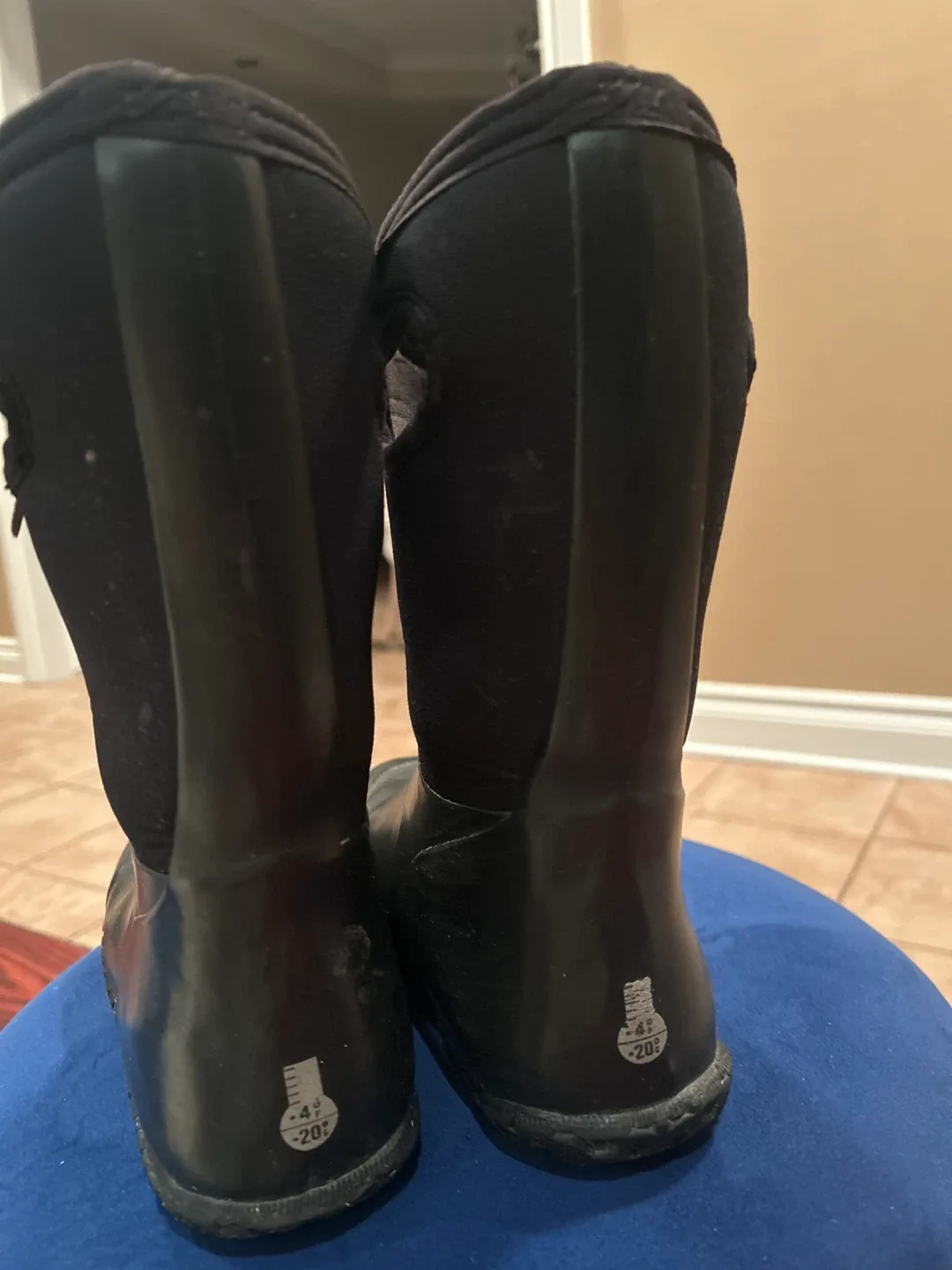 Bogs Black Winter Boots Size 3 image indicator(3)