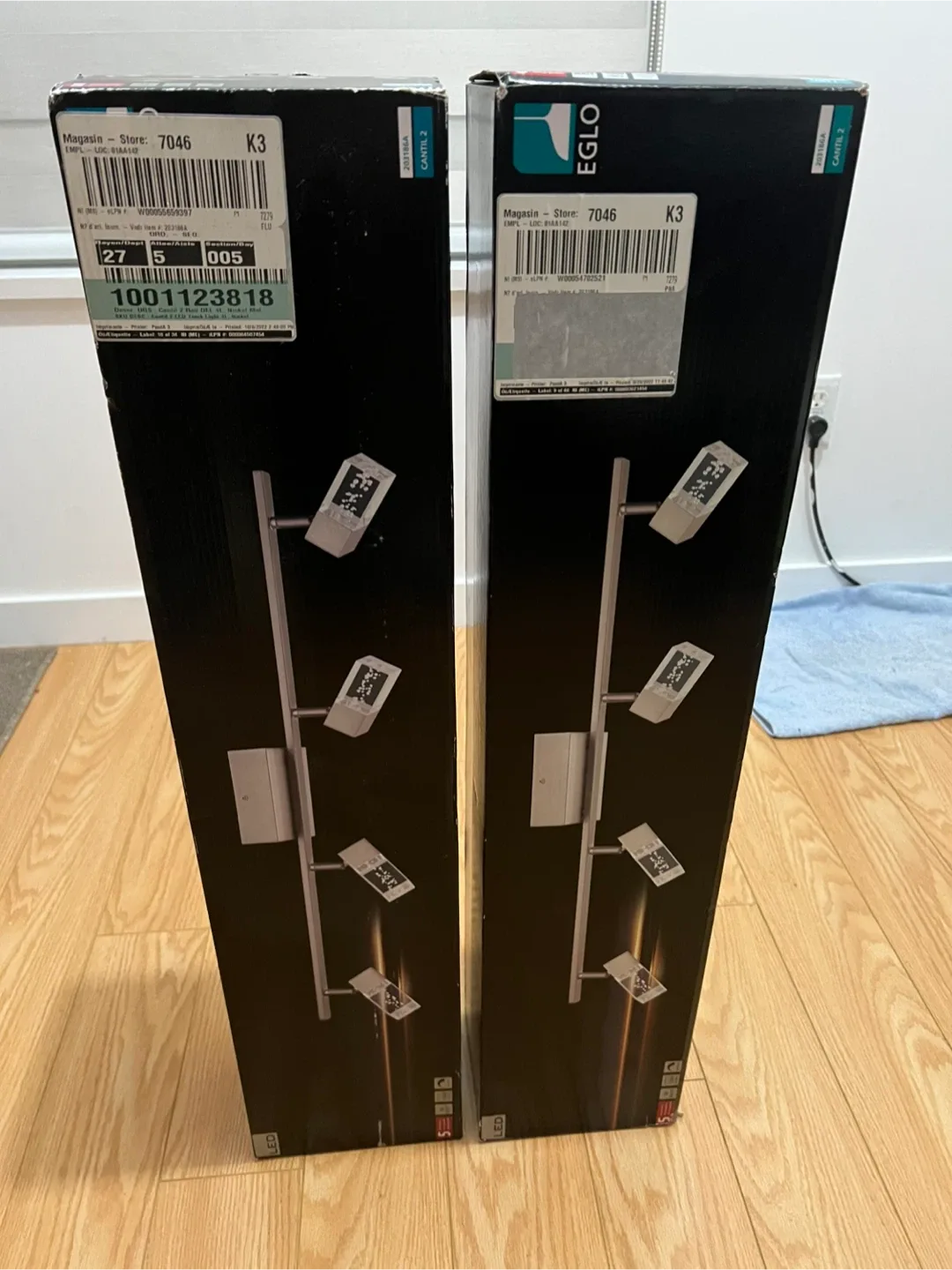 Eglo Cantil 2 LED Track Light - New in Box! image indicator(3)