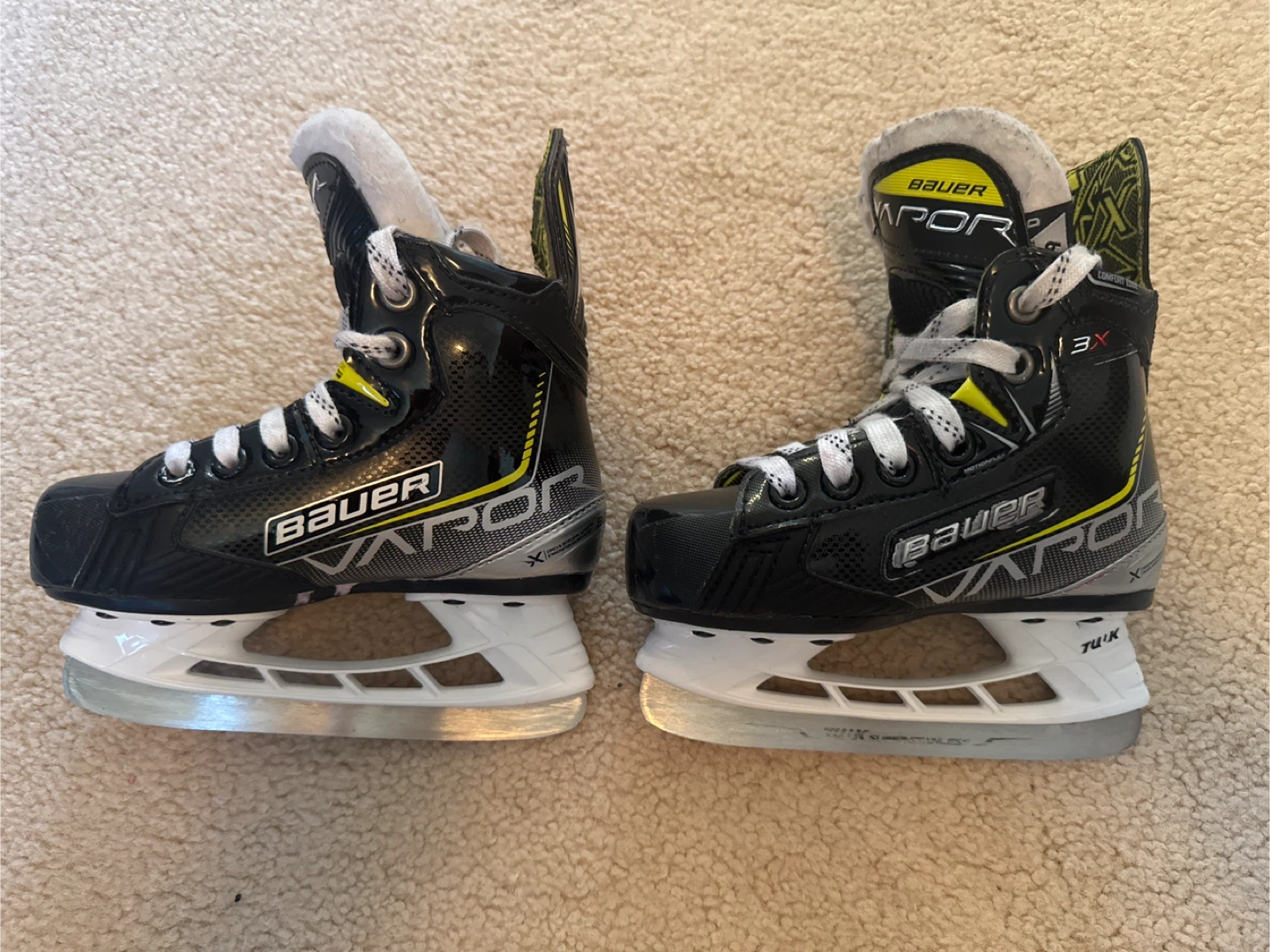 Bauer Vapor 3X Ice Hockey Skates - Size Y9 For Kids - photo 3