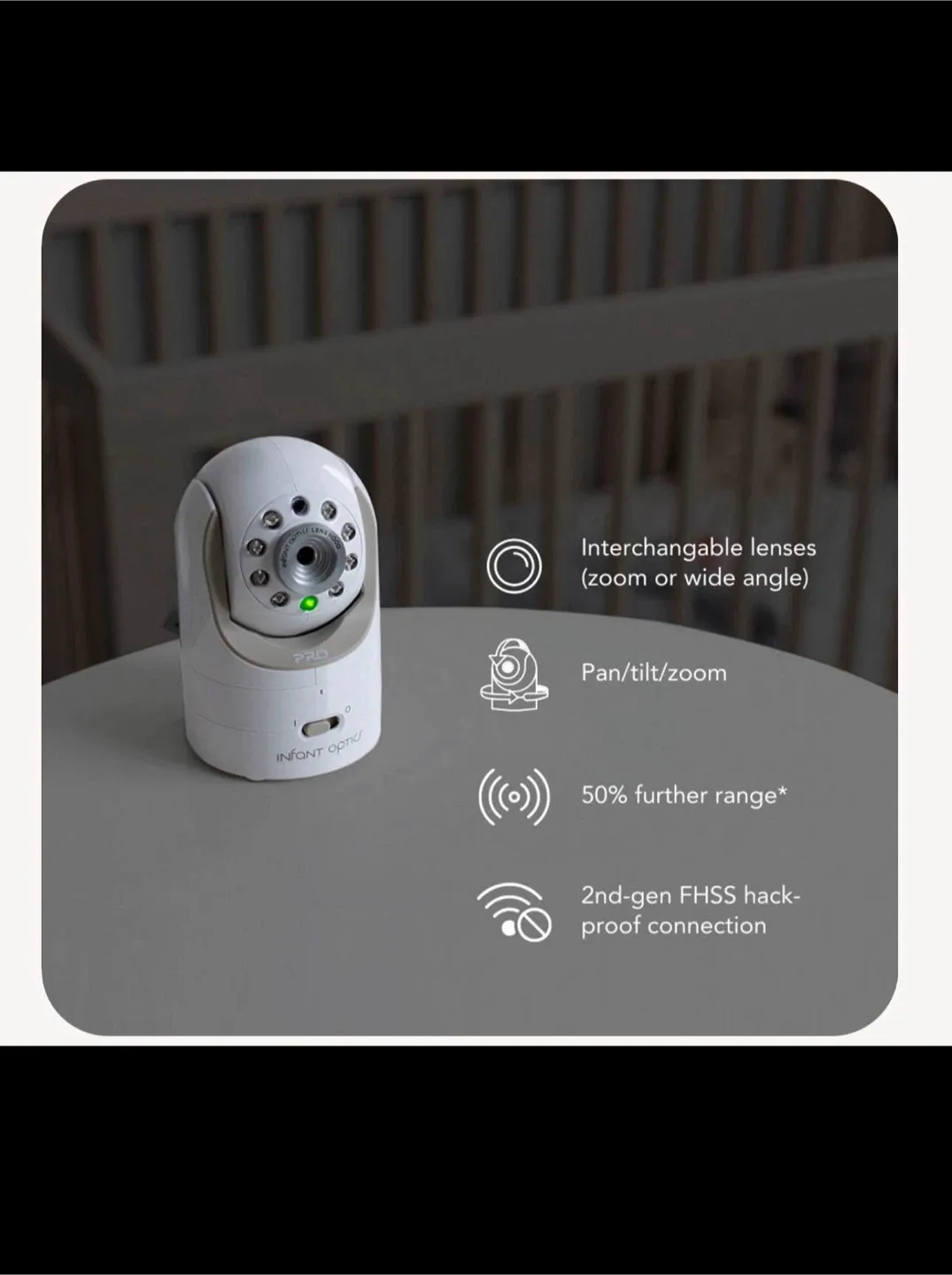 Infant Optics DXR-8 PRO Baby Monitor image indicator(4)