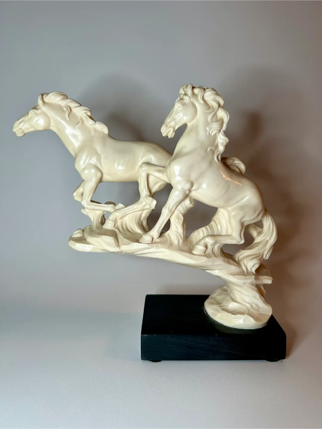 A. Santini Two Horses Sculpture image indicator(5)