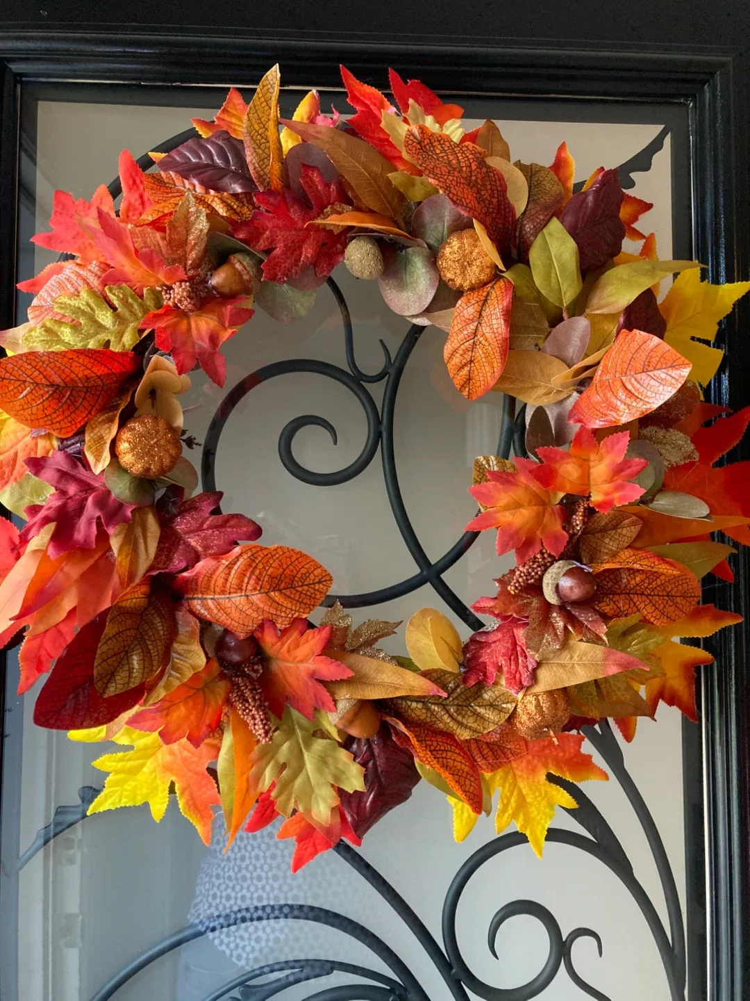 Fall Leaves Wreath thumbnail