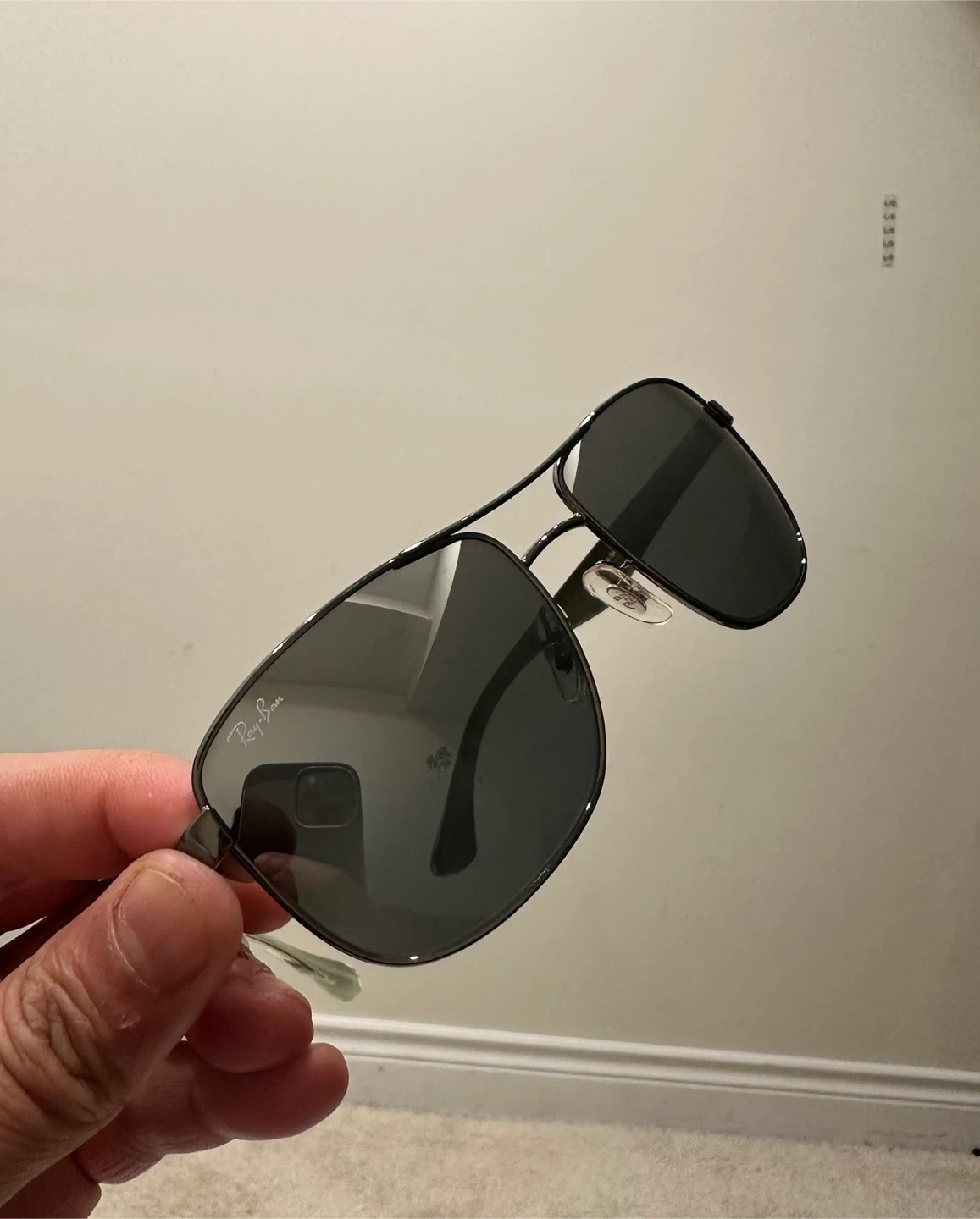 Ray-Ban Mens RB 3533 004/88 Sunglasses sz 57-17-140 $275