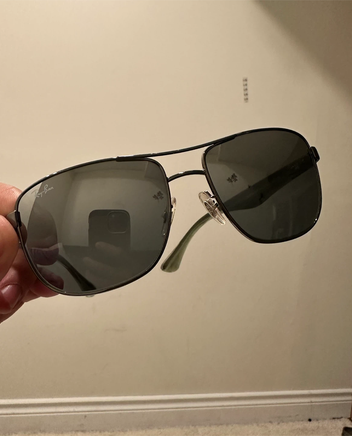 Ray-Ban Mens RB 3533 004/88 Sunglasses sz 57-17-140 $275 - photo 2