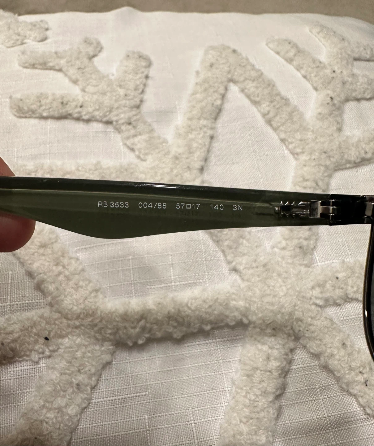 Ray-Ban Mens RB 3533 004/88 Sunglasses sz 57-17-140 $275 - photo 3
