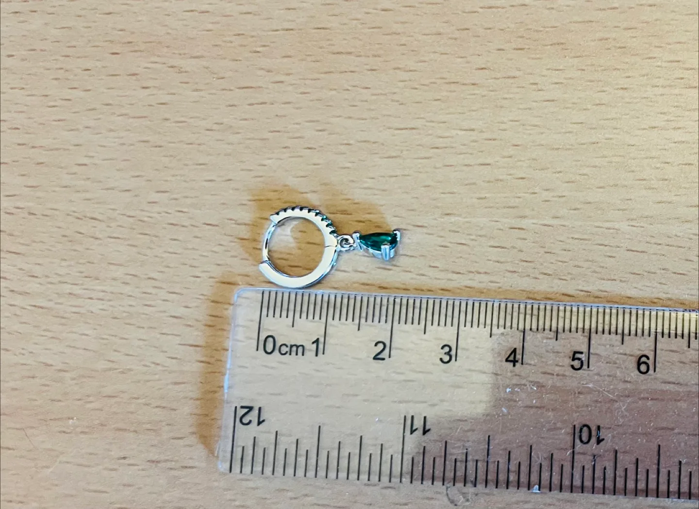 Emerald inspired Drop Earrings image indicator(3)