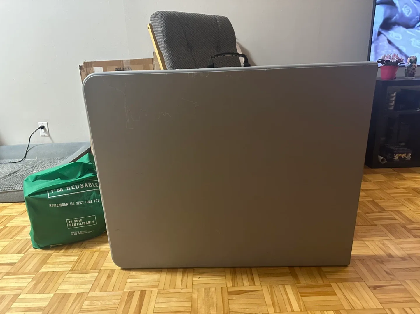 Folding Table - Grey thumbnail